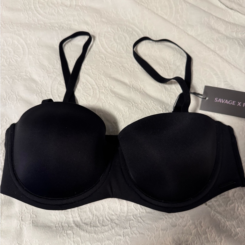 Savage X Fenty Midnight Black Convertible Bra